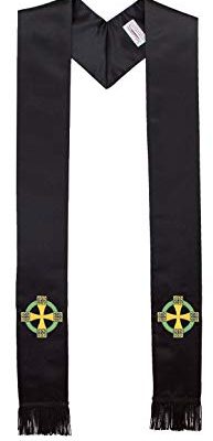 Deluxe Satin Clergy Stole with Embroidered Celtic Cross Review