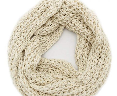 Handmade ORGANIC COTTON Infinity Loop Scarf – Knitted by Hand (READY TO SHIP) Review