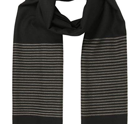 Twill Merino Handwoven Pashmina & Blanket Scarf with Stripes 100 x200cm Review