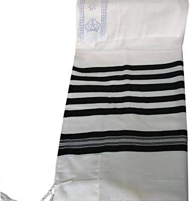 Traditional Tallit 100% Wool Tallis Talit or Talis R-70 FRUM SIZE Review