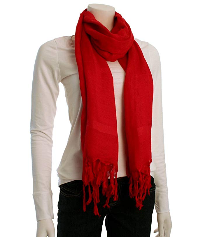 Love Quotes Women’s Knotted Tassel Scarf 36