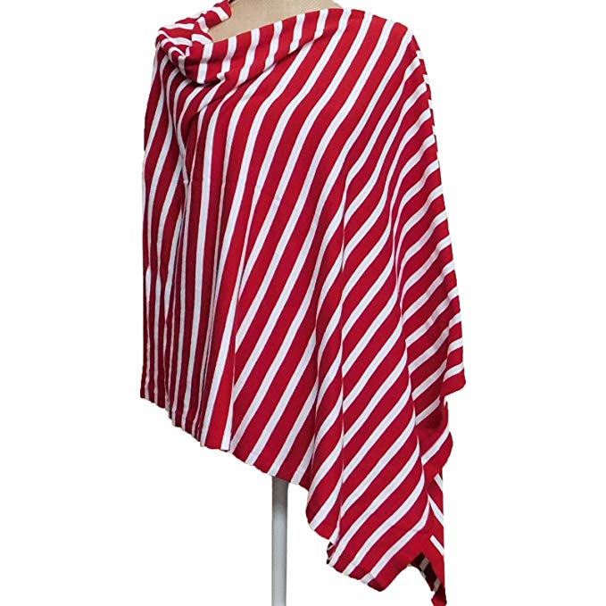 Tickled Pink Game Day Sports Team Apparel Scarf or Wrap - Red and White